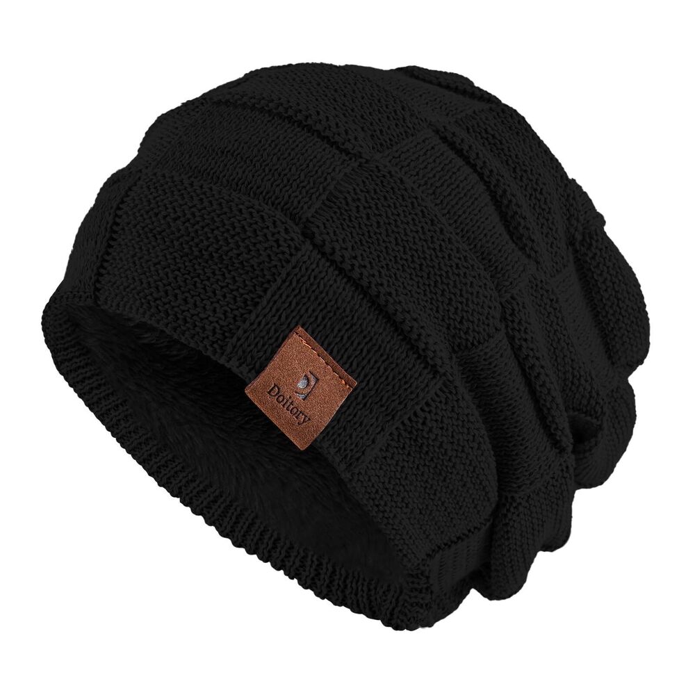 6415 Beanie Hat and , Unisex Winter Slouchy Beanie Knit Warm Hat, Cotton
